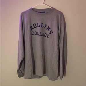 Rollins college long sleeve t shirt
